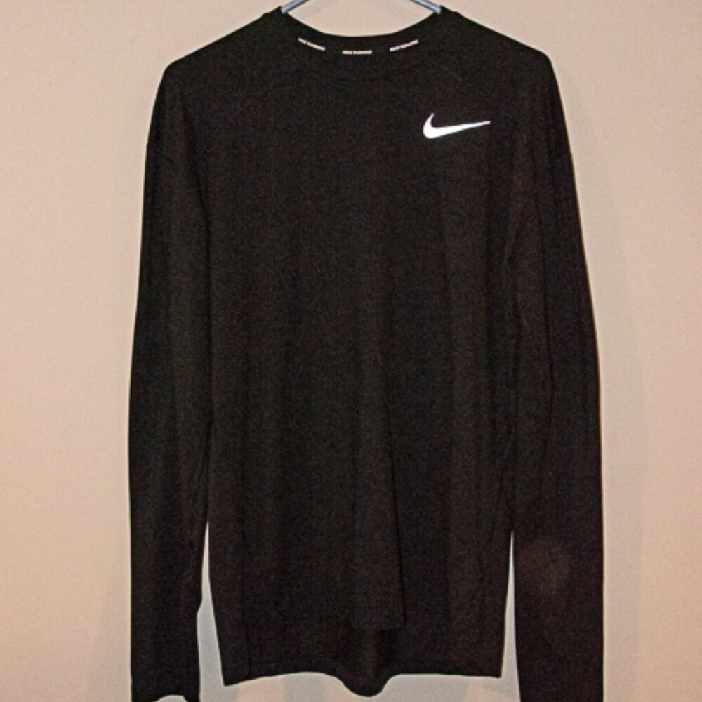 Nike Running Dri Fit Long Sleeve Men Med